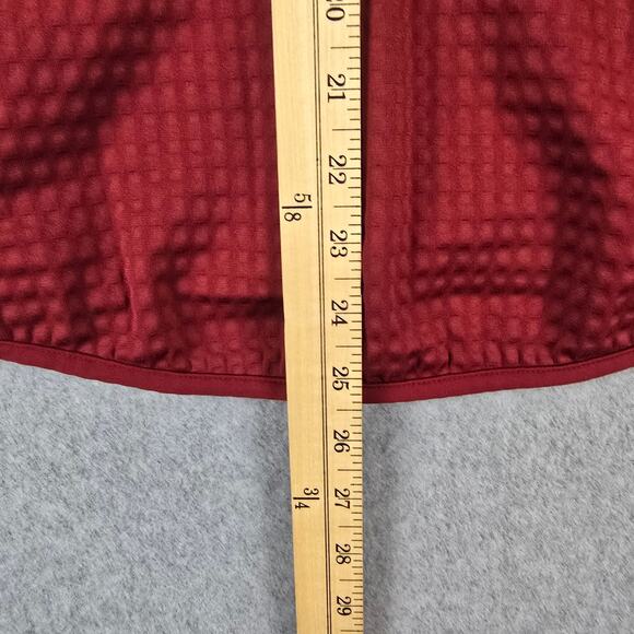 Nike Jacket Womens Size Small Sphere Thermal Burgandy Orange Full Zip - Picture 15 of 16